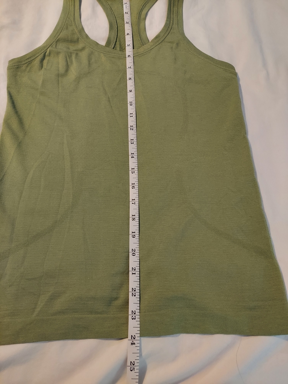 Lululemon Green Swiftly Tech Sleeveless Athletic Running Workout Tank - 6 - Picture 5 of 6